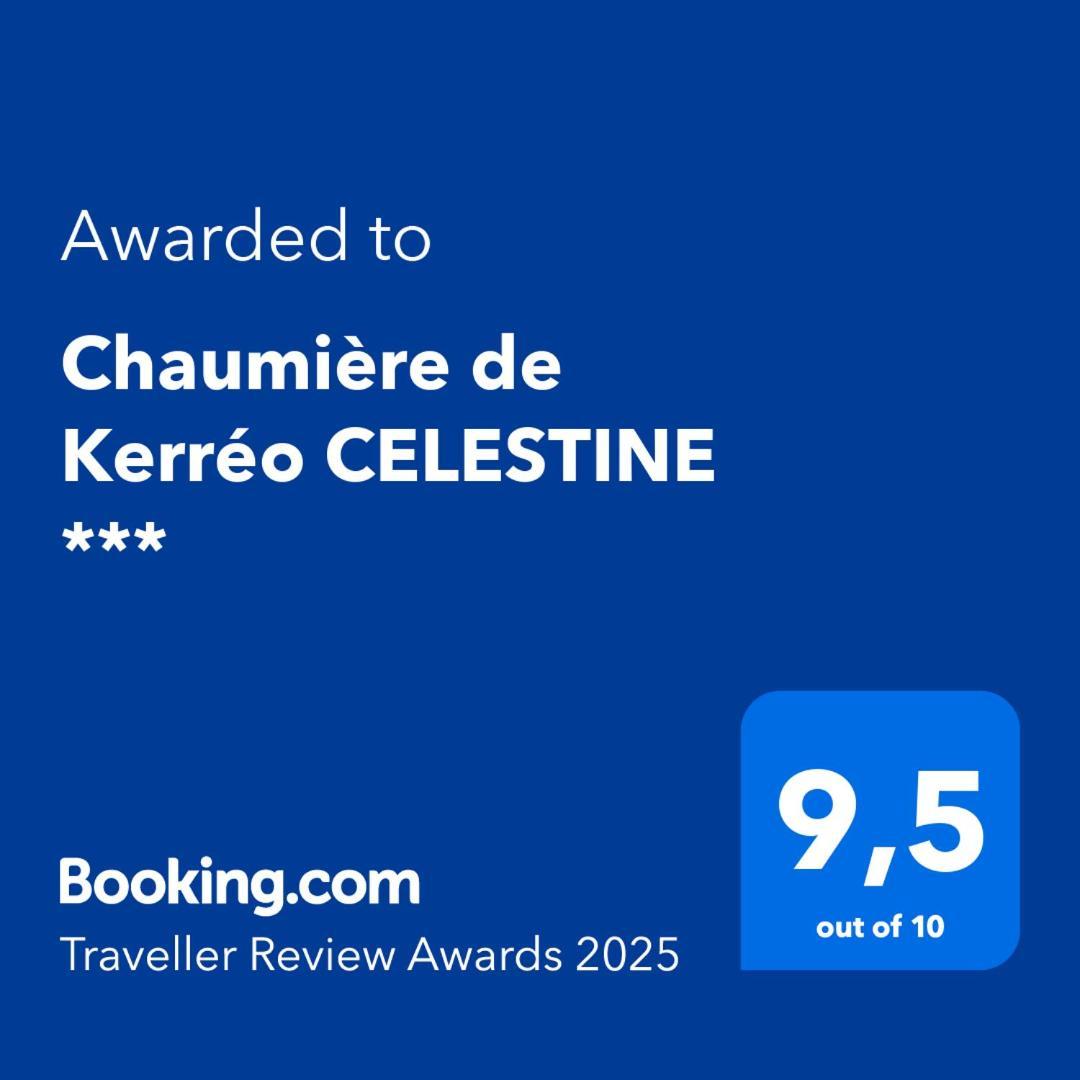 Pluvigner Chaumiere De Kerreo Celestine *** 빌라 외부 사진